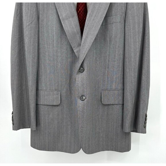 vintage 70s PAUL STUART jacket blazer sport coat wool designer gray 39R - Picture 4 of 11